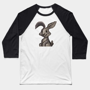 Cute Hare Drawing Baseball T-Shirt